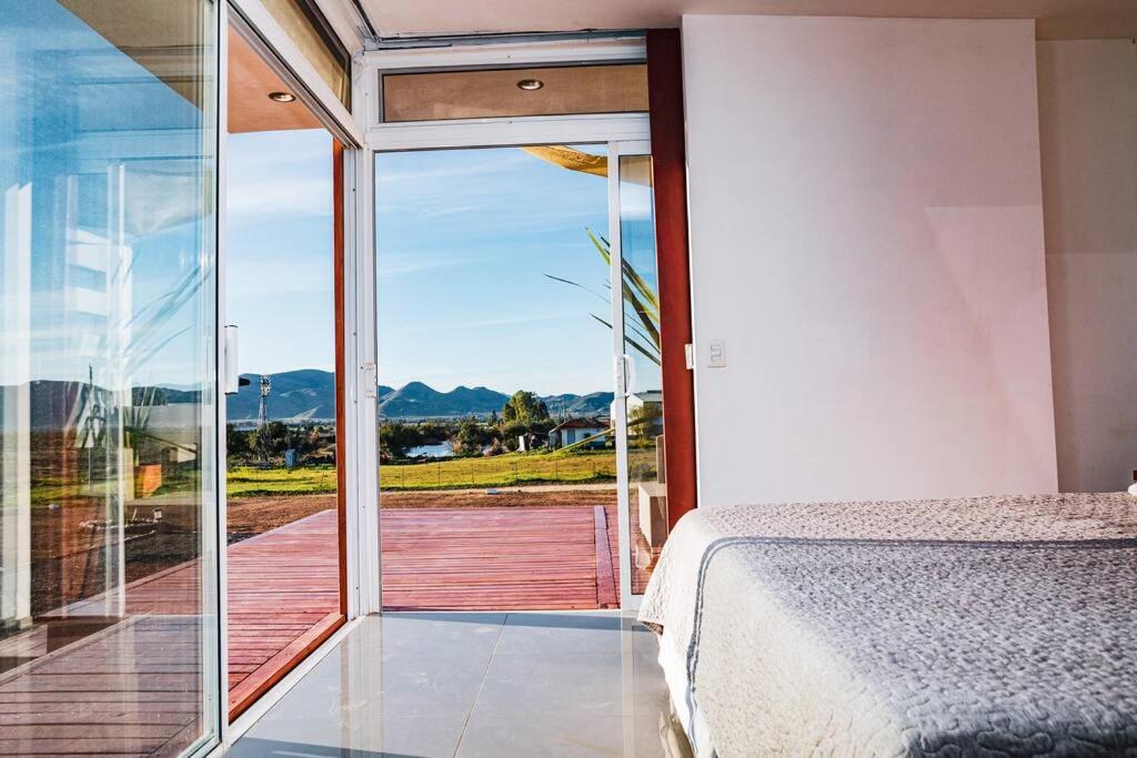 Cabana El Alamo Con Jacuzzi Villa Valle de Guadalupe Kültér fotó