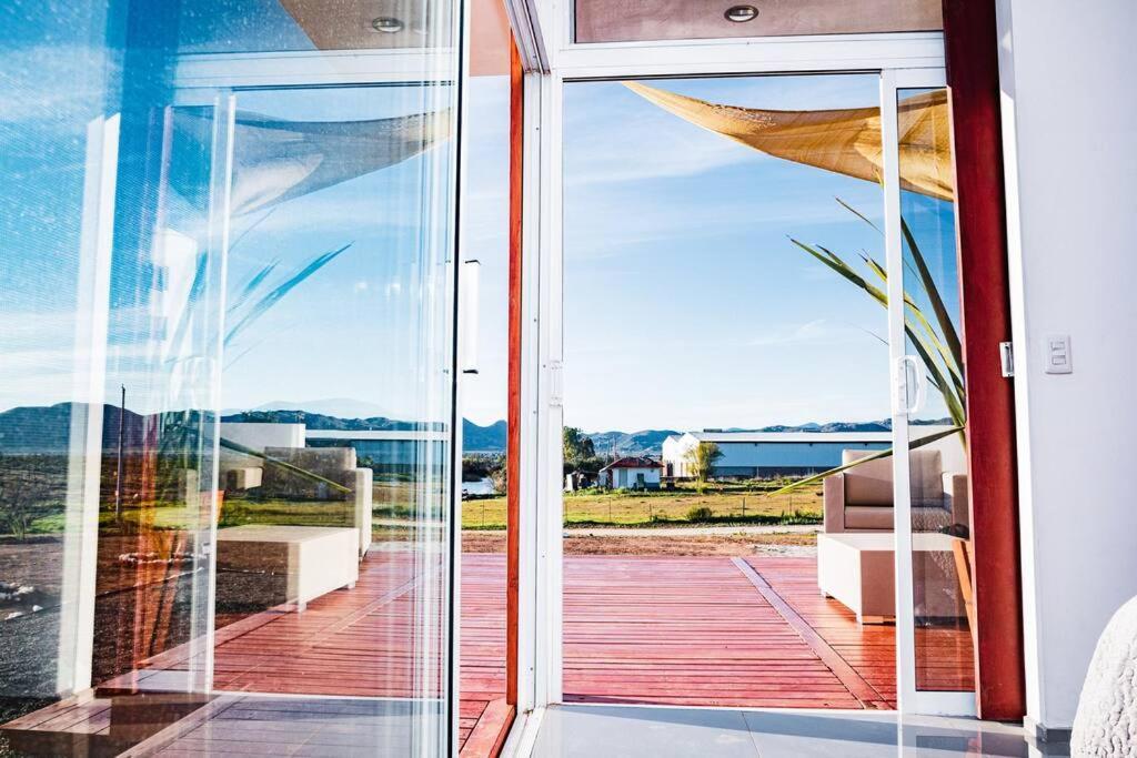 Cabana El Alamo Con Jacuzzi Villa Valle de Guadalupe Kültér fotó