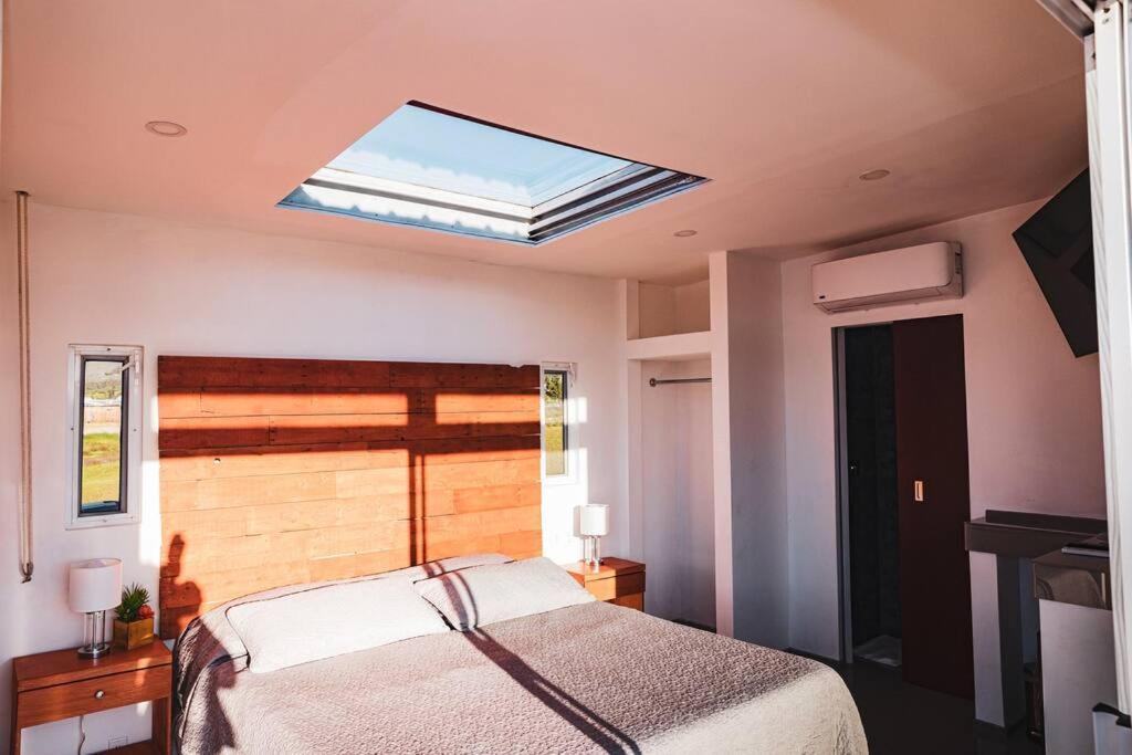 Cabana El Alamo Con Jacuzzi Villa Valle de Guadalupe Kültér fotó