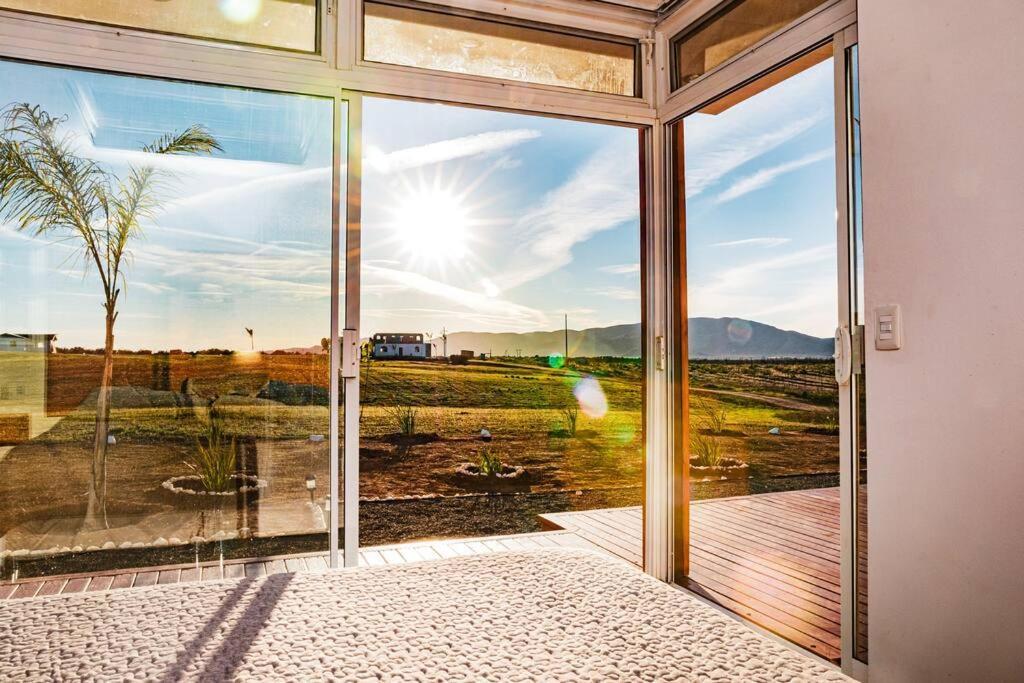 Cabana El Alamo Con Jacuzzi Villa Valle de Guadalupe Kültér fotó
