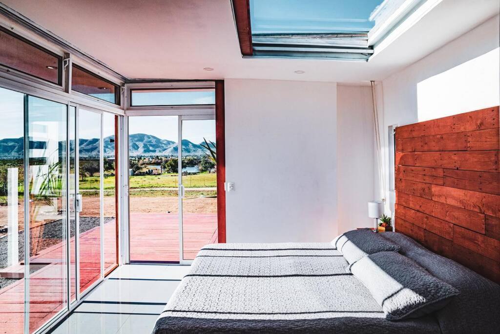 Cabana El Alamo Con Jacuzzi Villa Valle de Guadalupe Kültér fotó