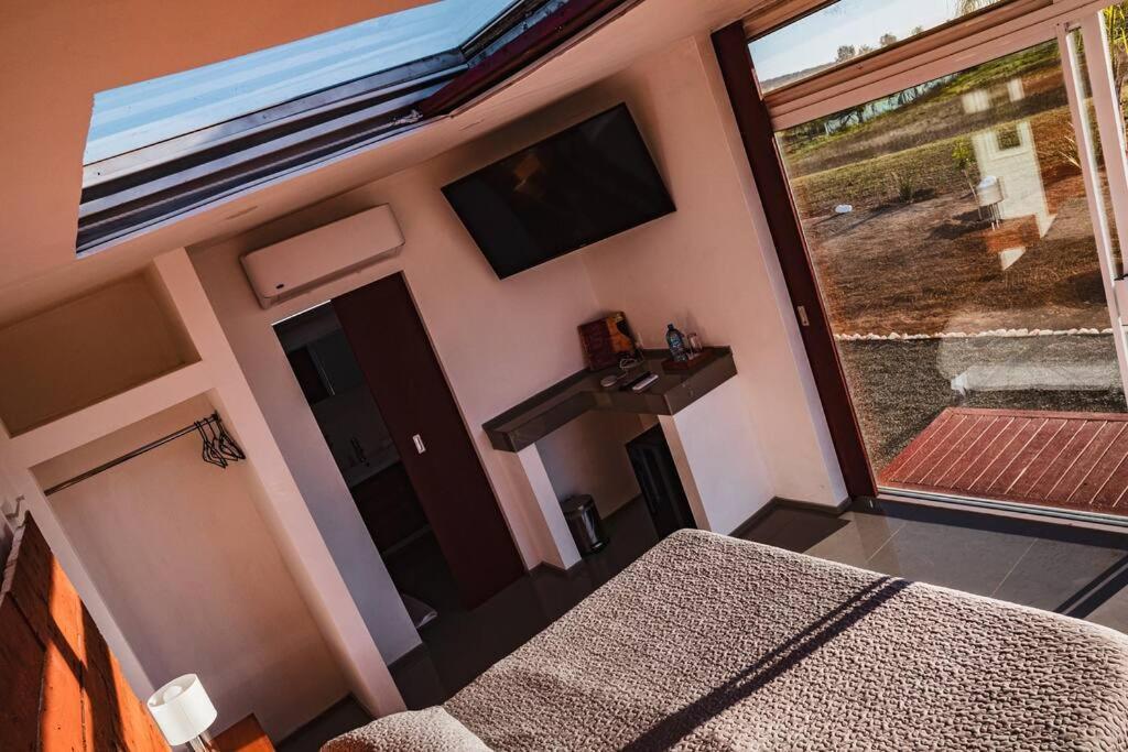 Cabana El Alamo Con Jacuzzi Villa Valle de Guadalupe Kültér fotó