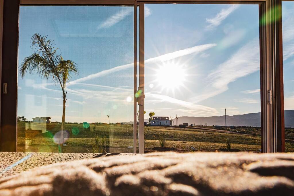 Cabana El Alamo Con Jacuzzi Villa Valle de Guadalupe Kültér fotó