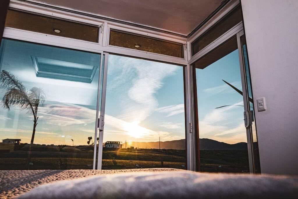 Cabana El Alamo Con Jacuzzi Villa Valle de Guadalupe Kültér fotó