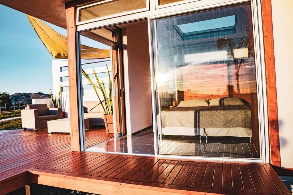 Cabana El Alamo Con Jacuzzi Villa Valle de Guadalupe Kültér fotó