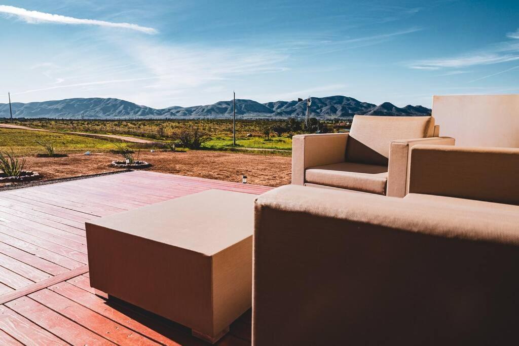 Cabana El Alamo Con Jacuzzi Villa Valle de Guadalupe Kültér fotó