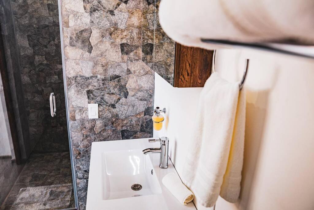 Cabana El Alamo Con Jacuzzi Villa Valle de Guadalupe Kültér fotó