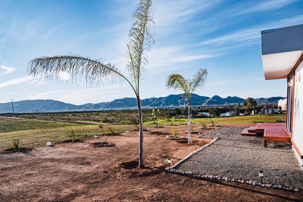 Cabana El Alamo Con Jacuzzi Villa Valle de Guadalupe Kültér fotó