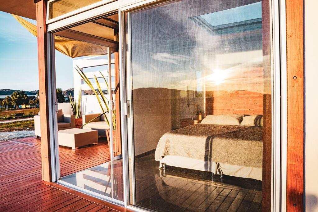 Cabana El Alamo Con Jacuzzi Villa Valle de Guadalupe Kültér fotó