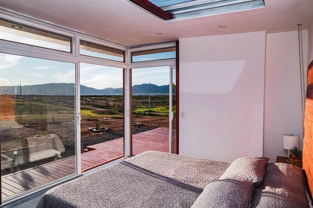 Cabana El Alamo Con Jacuzzi Villa Valle de Guadalupe Kültér fotó